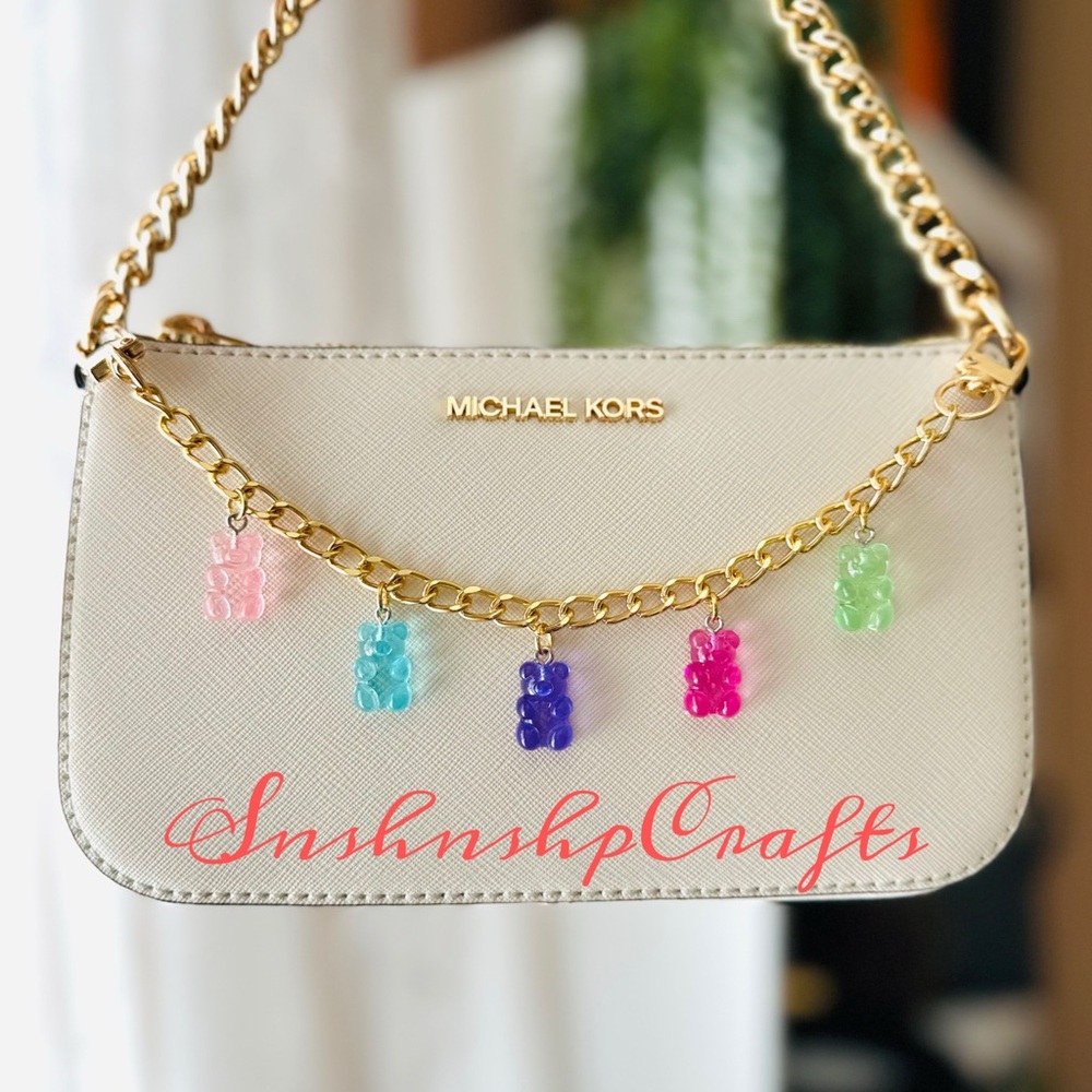 Gummy Bear 5pc Charm Handbag Chain Accessories